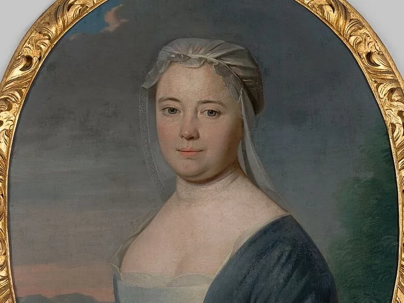1663-Gerrit Alberts - Ritratto di Johanna Carolina Klein - Geldersch Landschap